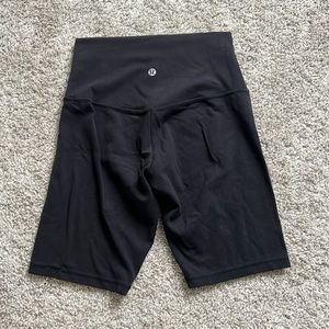 Black lululemon Align Shorts